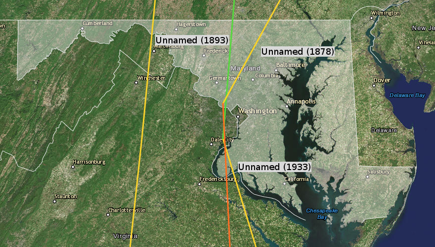 Hurricanes that hit Maryland