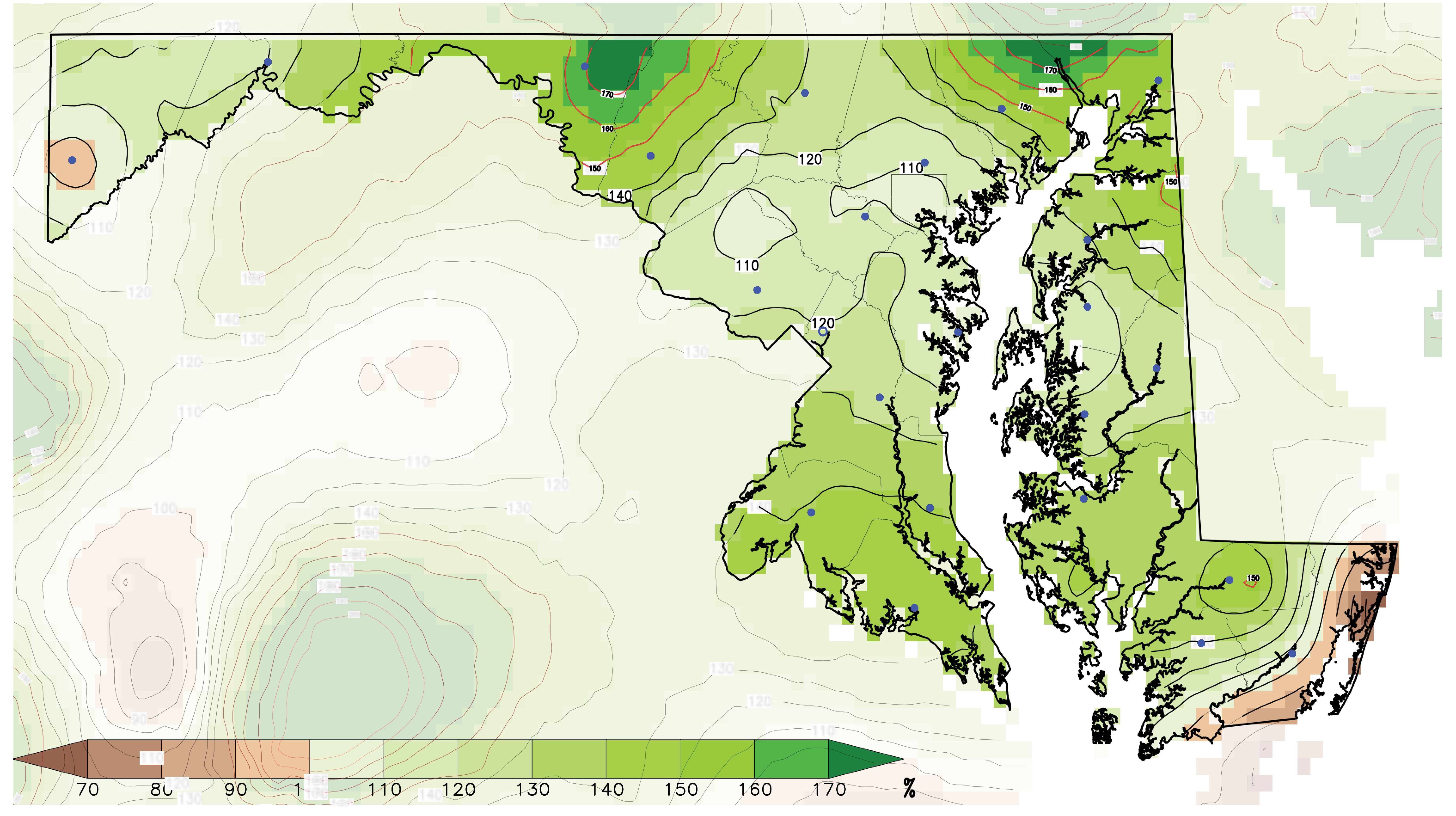 Precipitation %clim