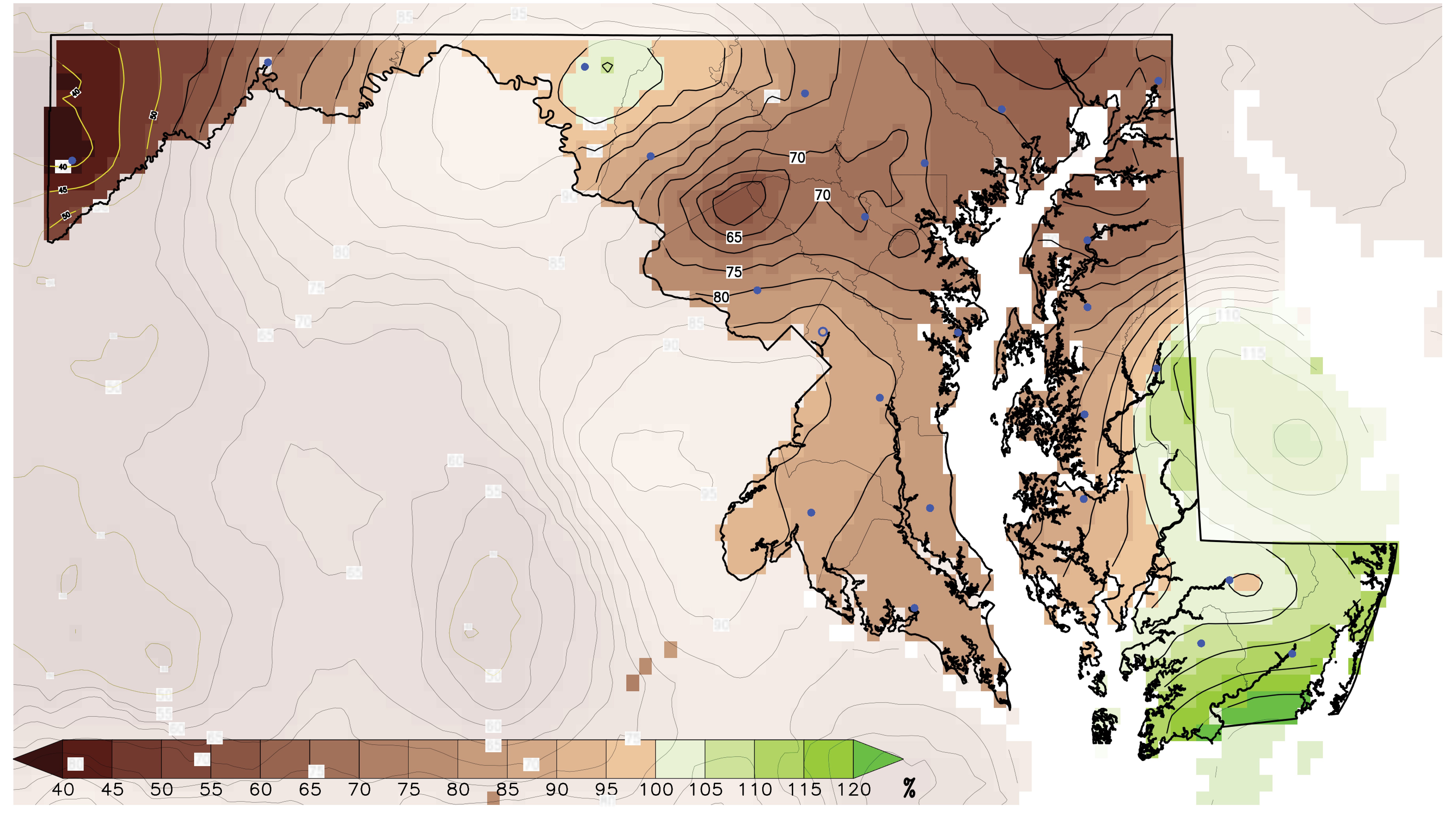 Precipitation %clim
