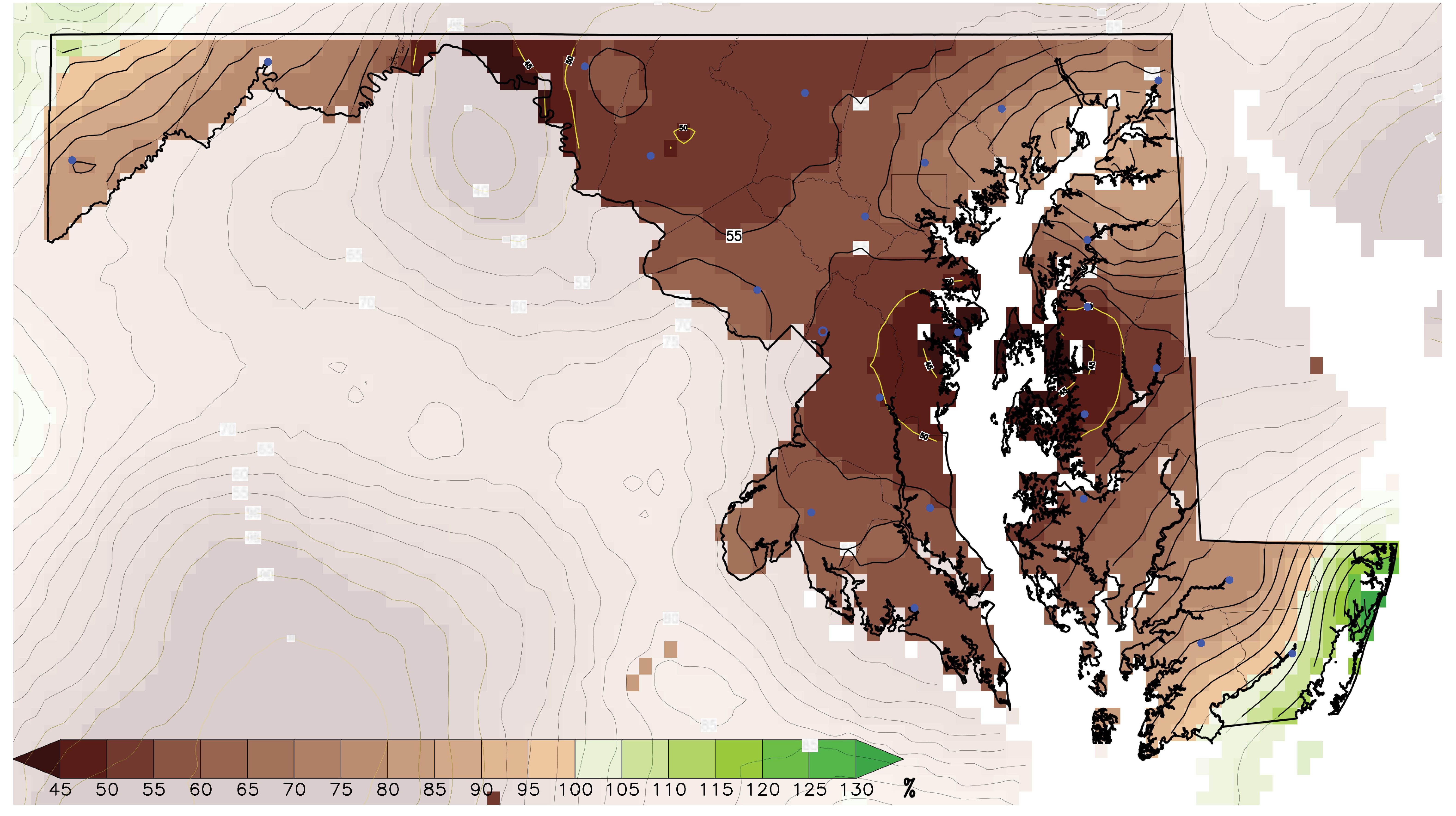 Precipitation %clim