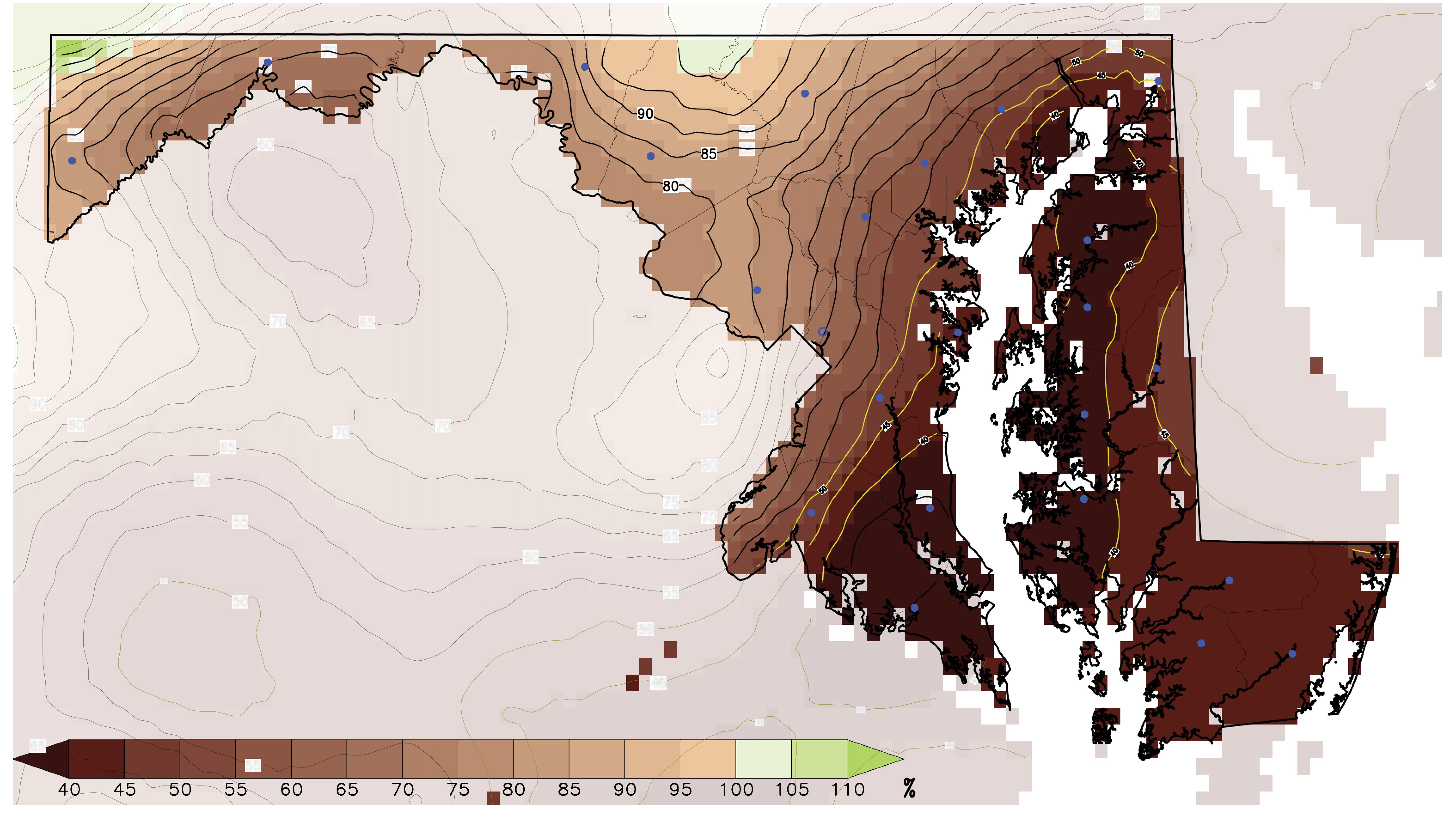 Precipitation %clim