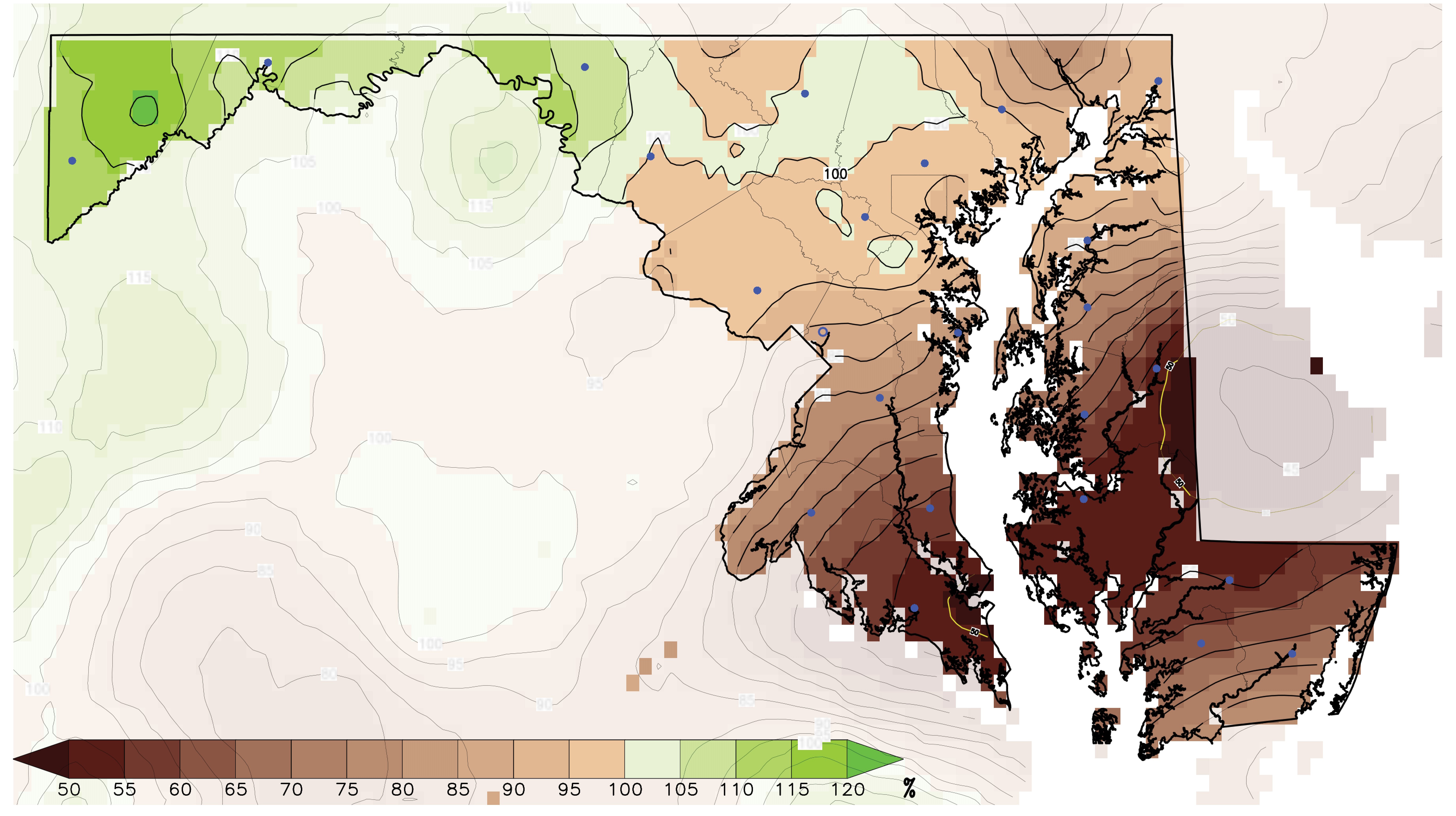 Precipitation %clim