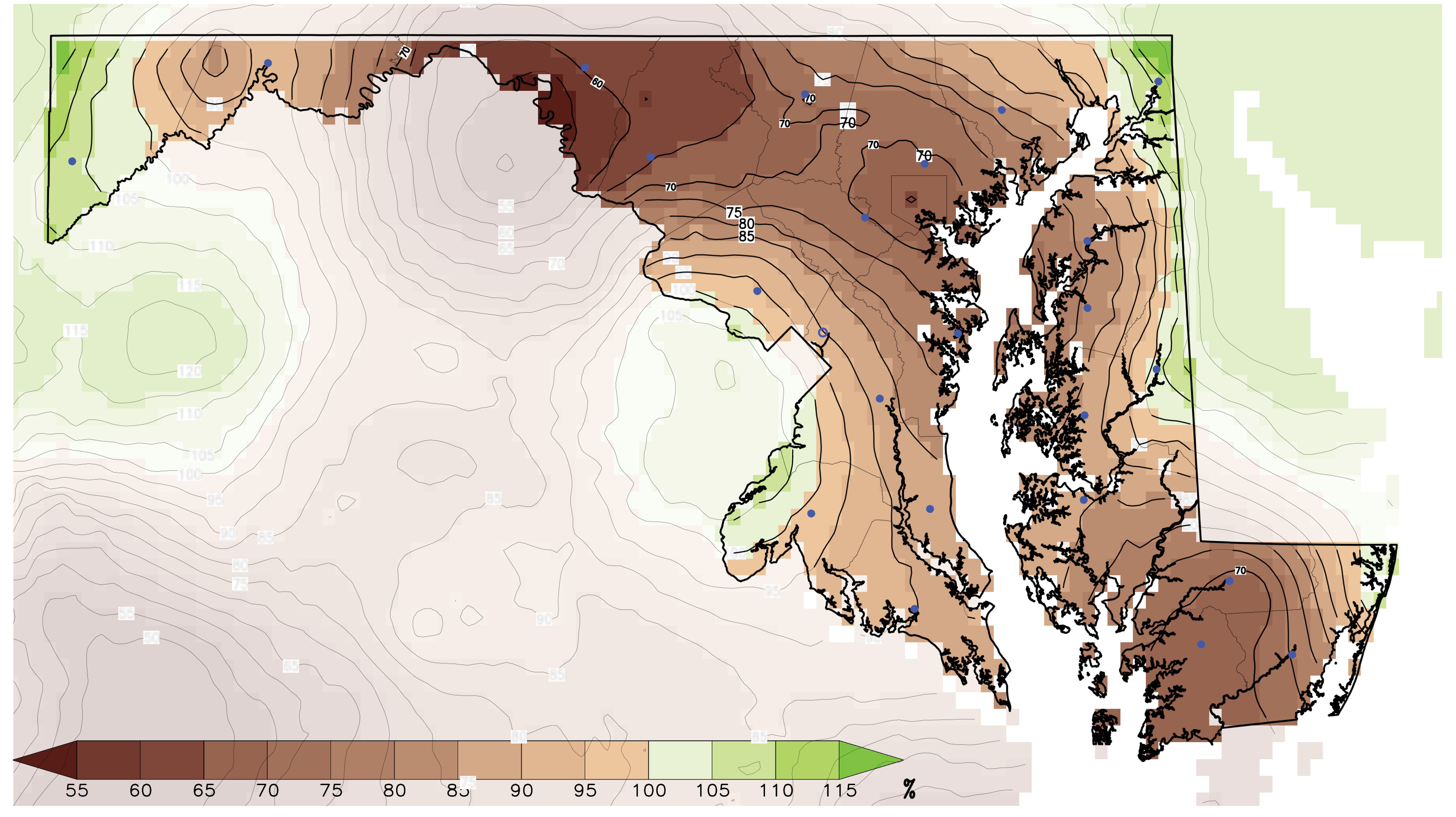 Precipitation %clim