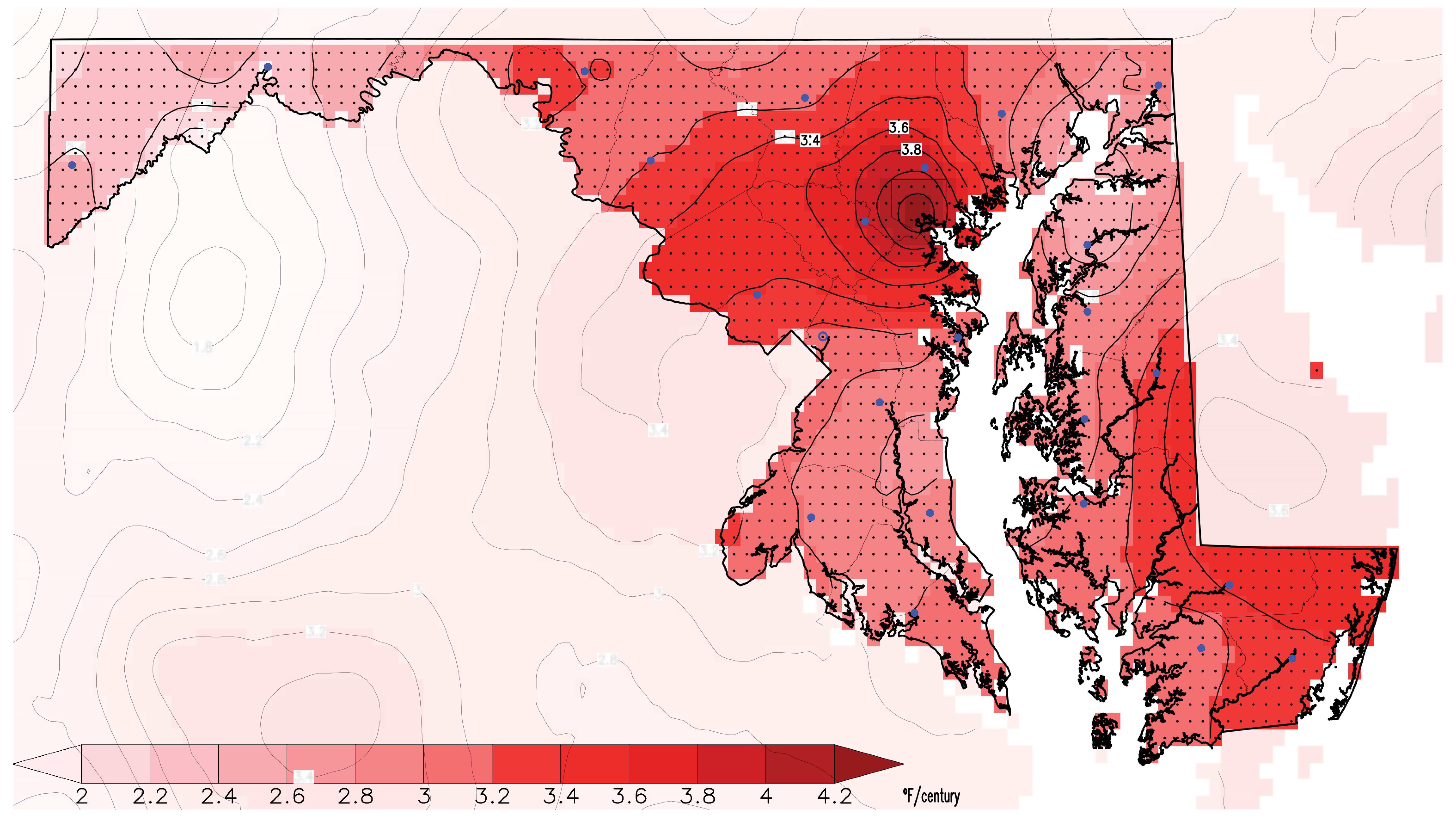 Mean Temperature Trends