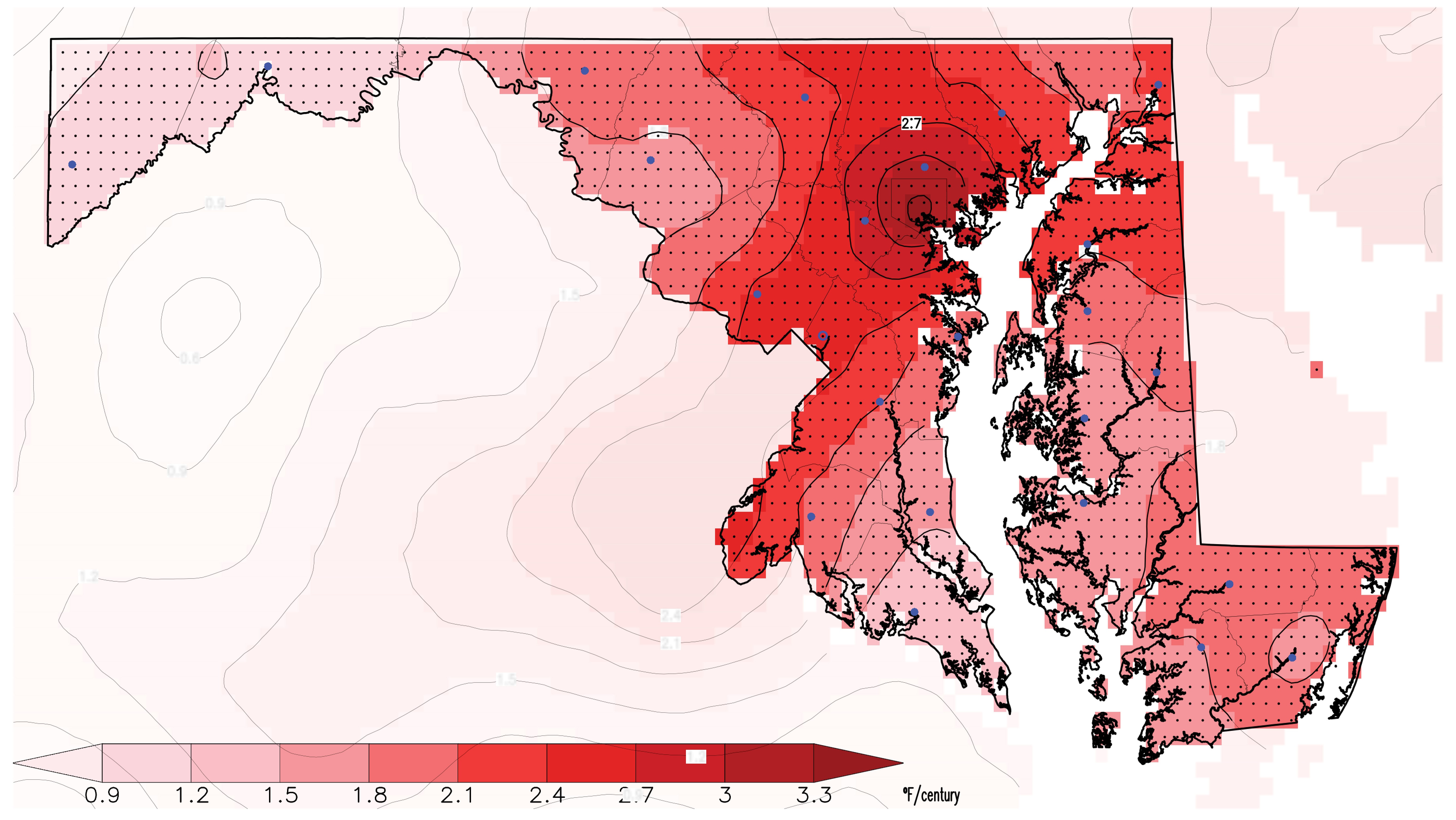 Mean Temperature Trends