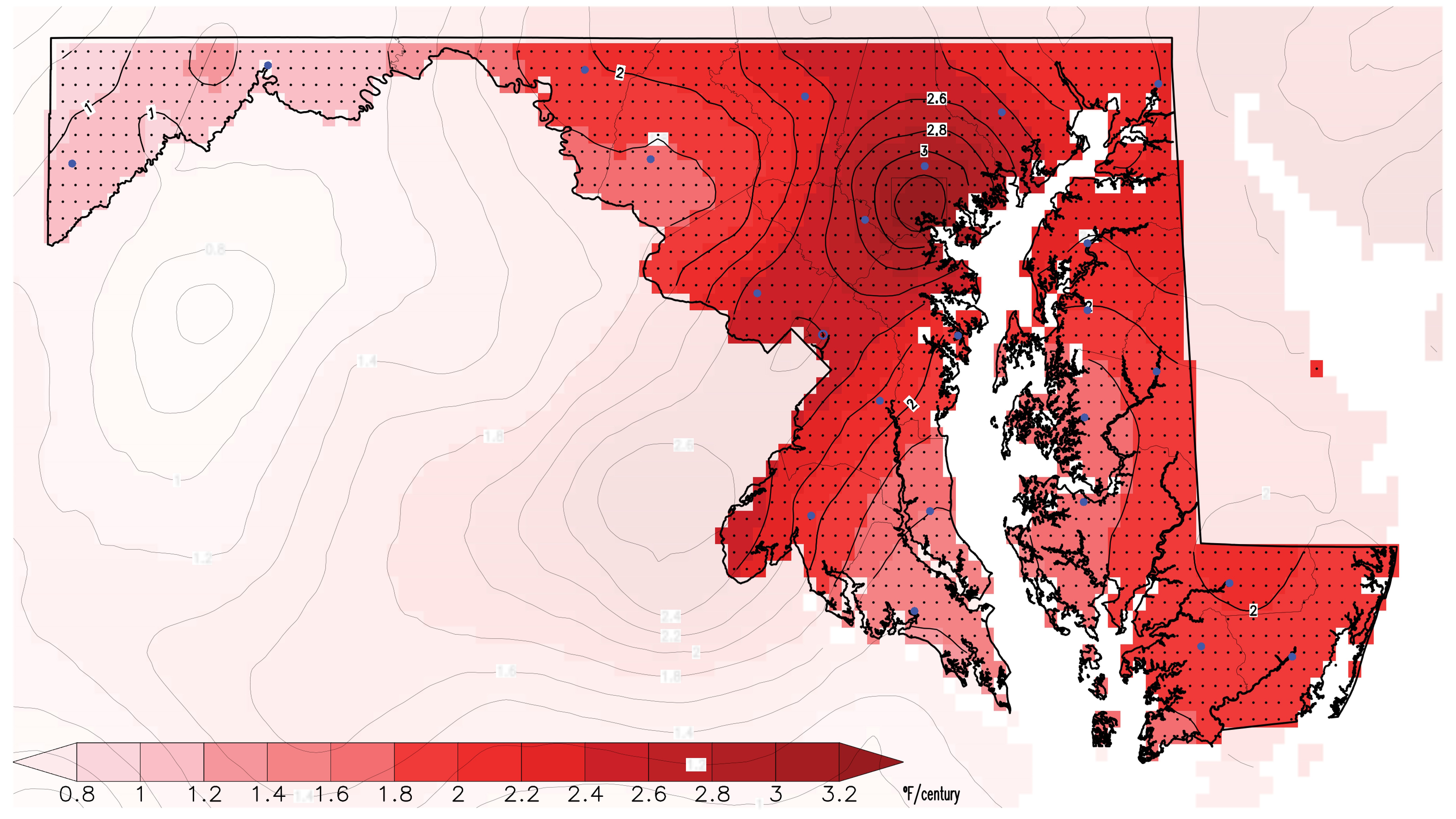 Mean Temperature Trends