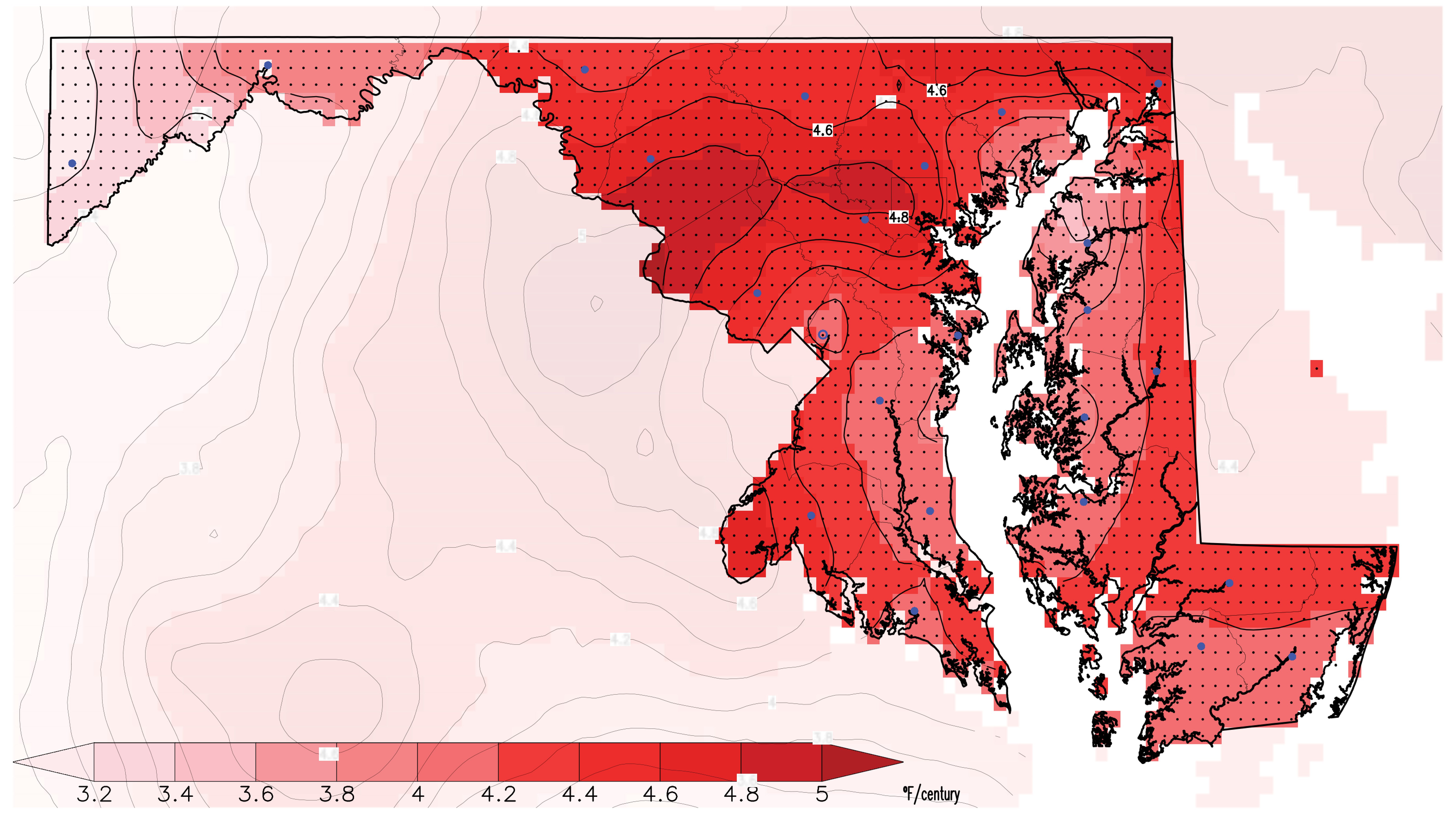 Mean Temperature Trends