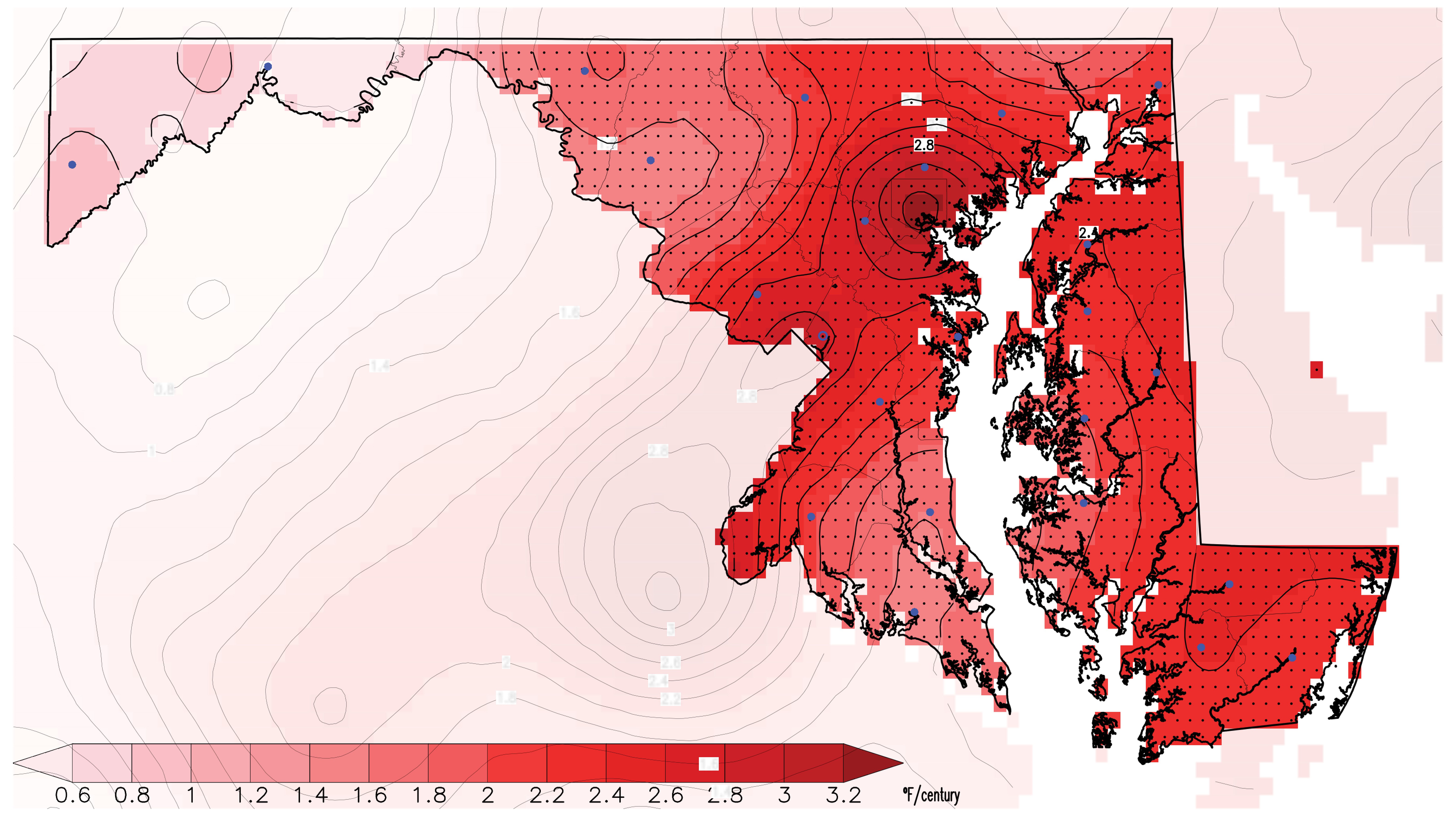 Mean Temperature Trends