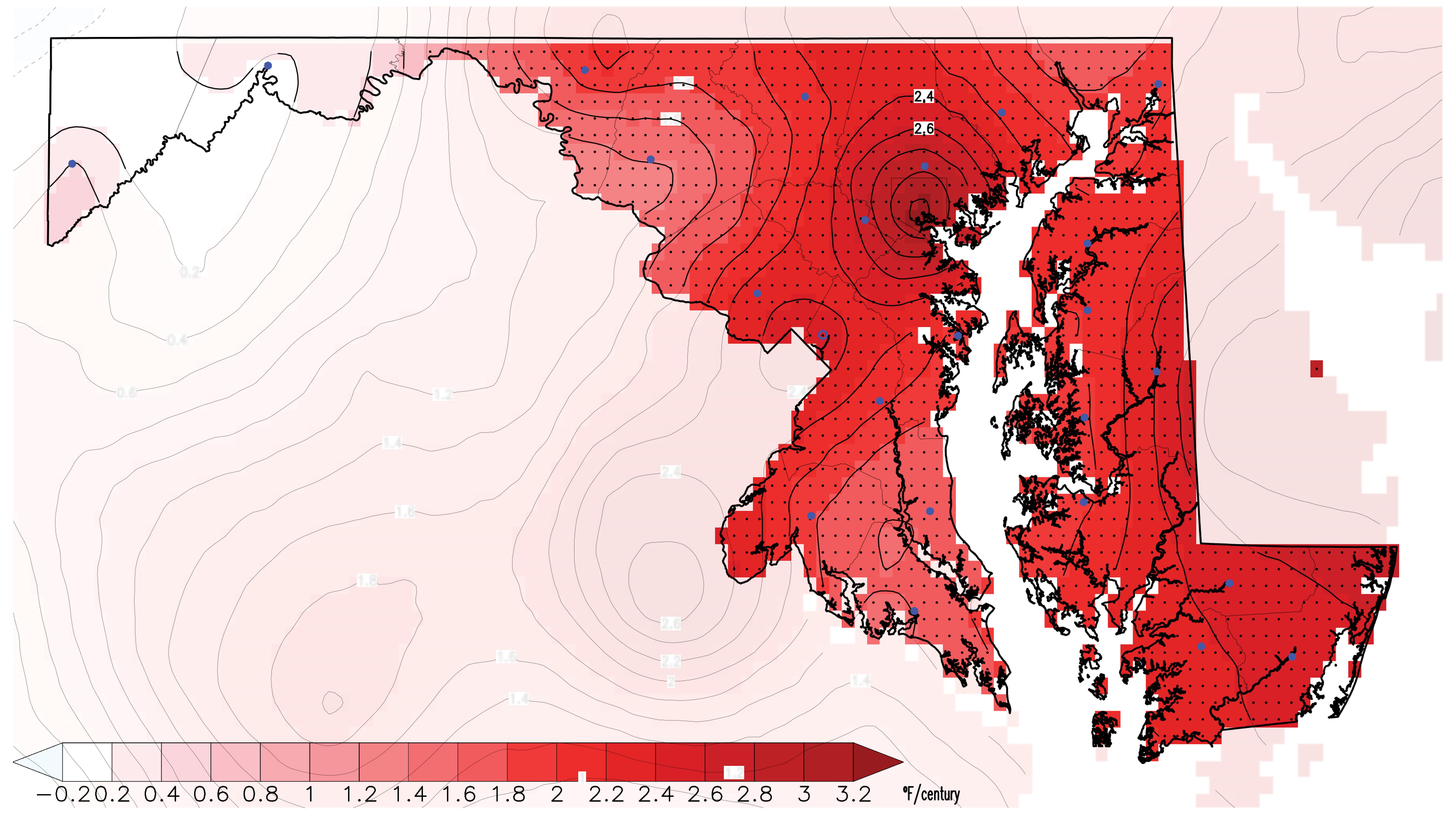Mean Temperature Trends