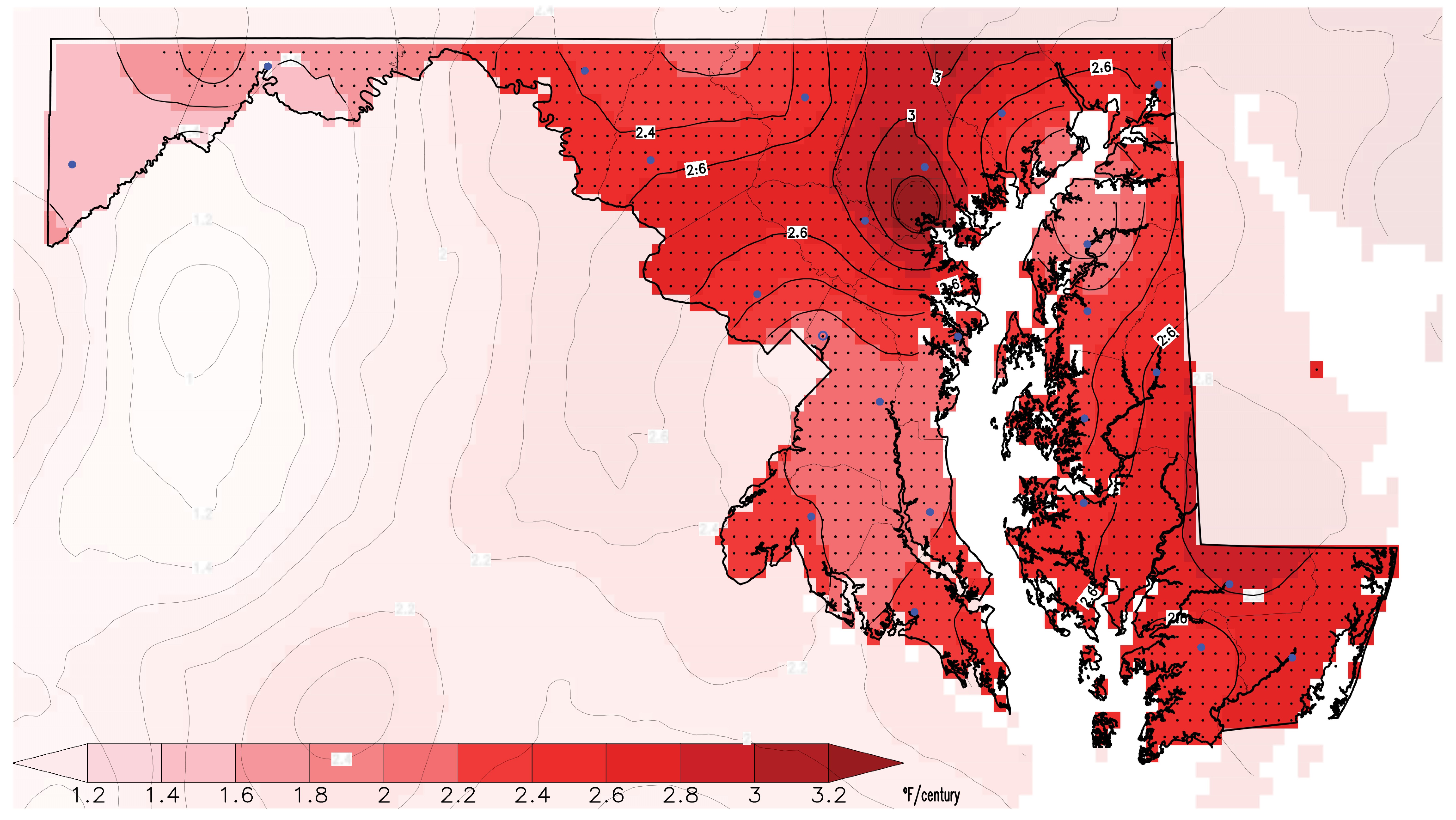Mean Temperature Trends