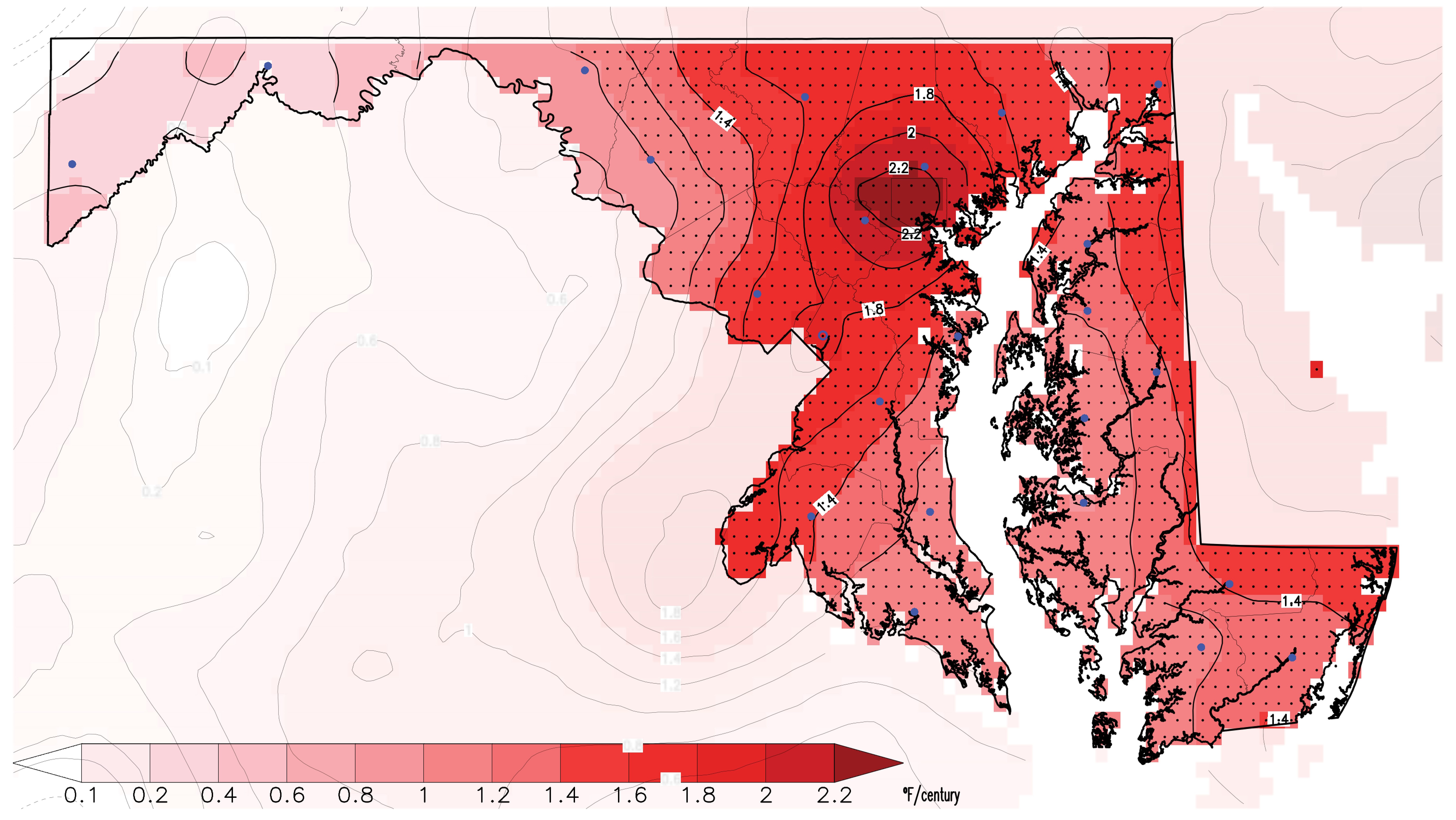 Mean Temperature Trends